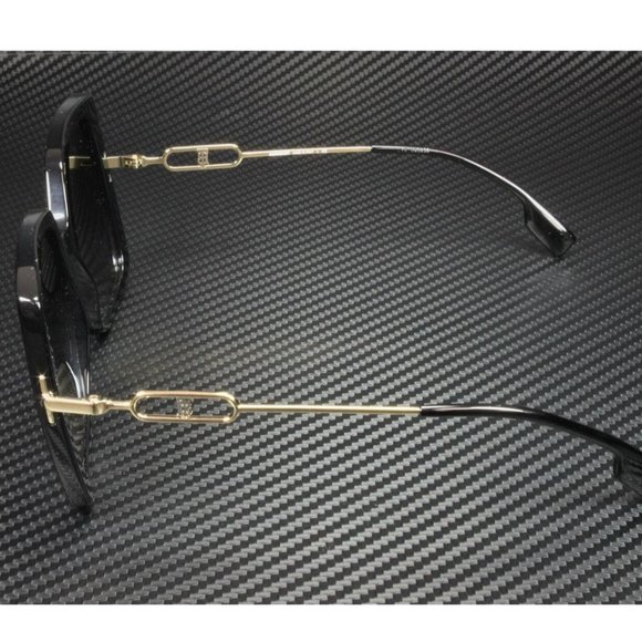 Burberry Black Gradient Gold Emblem Sunglasses main image 4